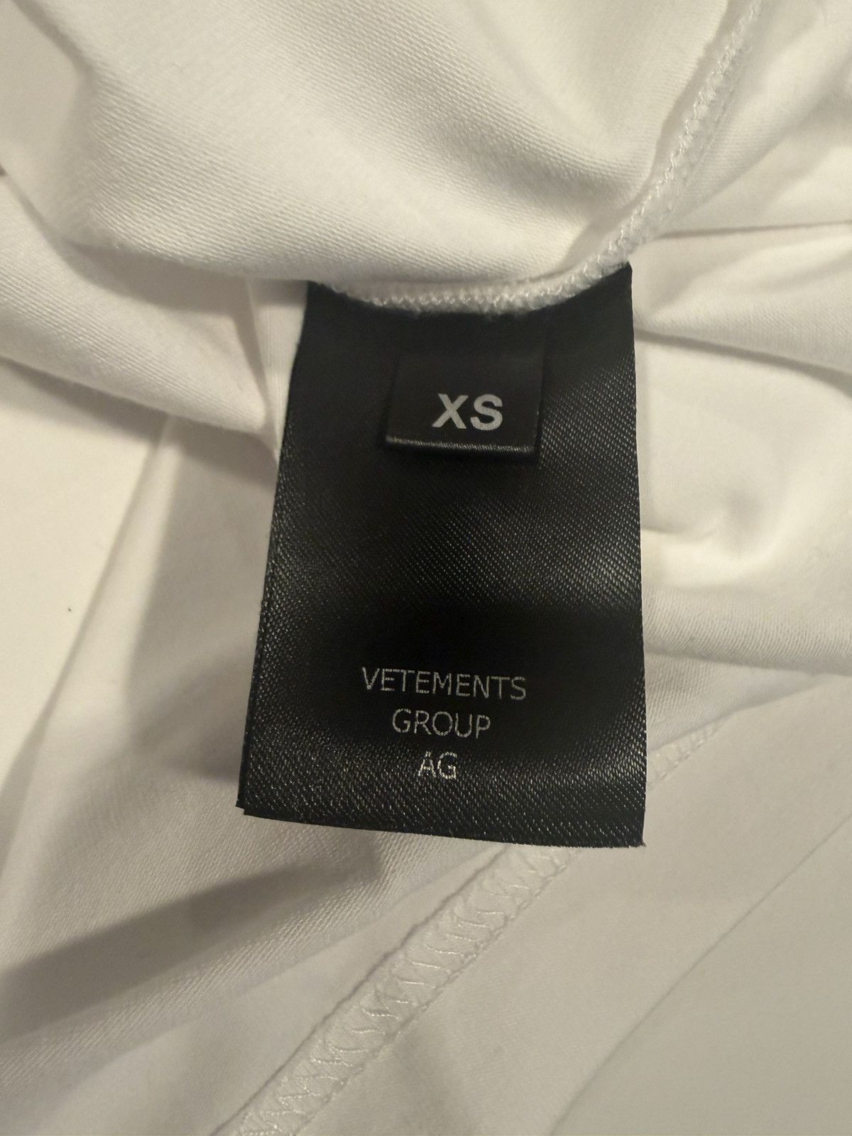 Vetements Vetements mens t shirt XS. Size US XS / EU 42 / 0 - 9 Thumbnail