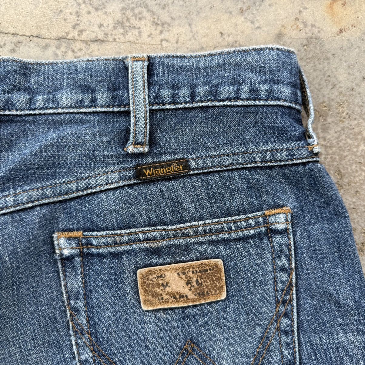 Wrangler VINTAGE WRANGLER FADED JEANS DENIM PANTS Size US 33 - 10 Thumbnail