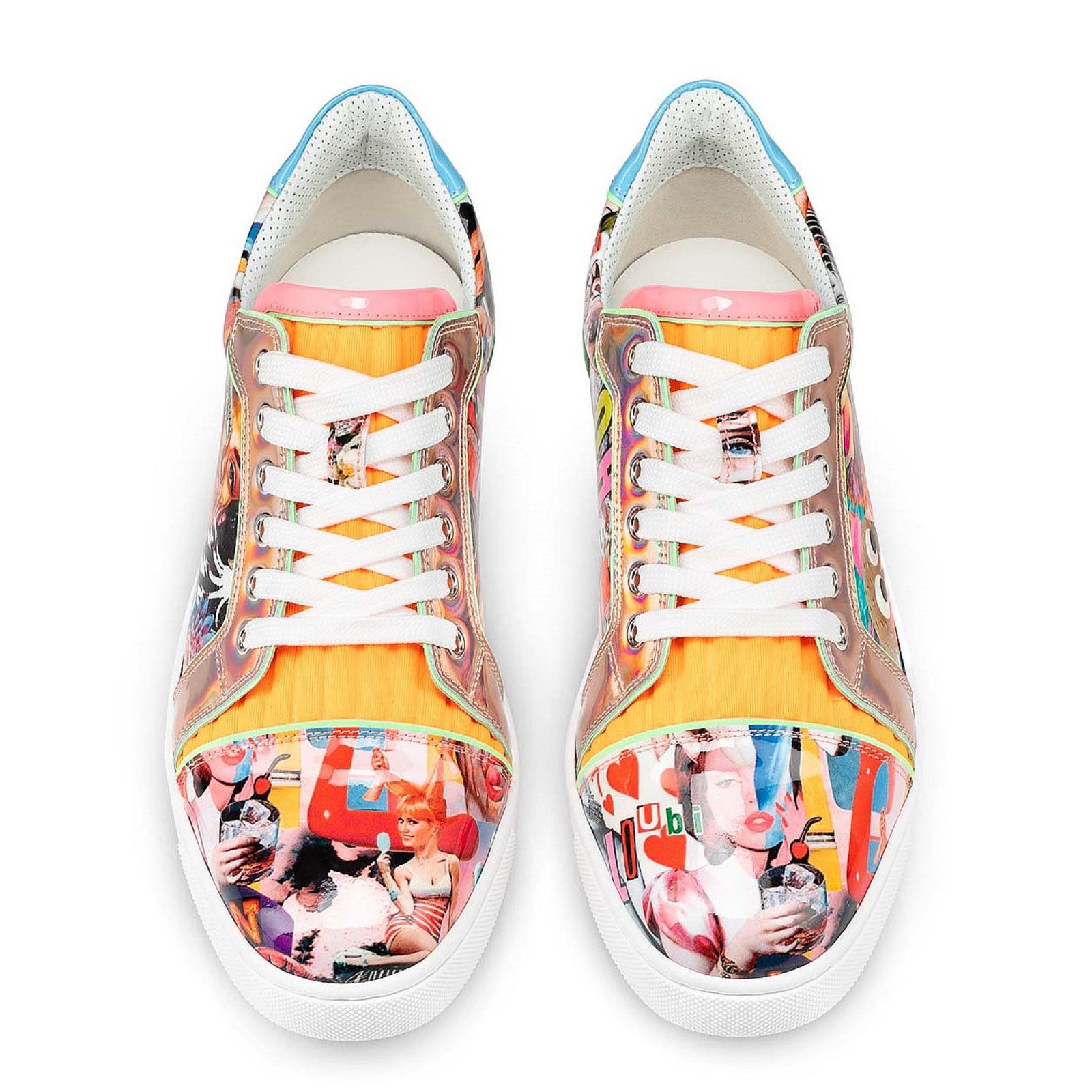 Christian Louboutin Christian Louboutin Vieira Flat Patent Low Top Sneaker 42 Size US 12 / IT 42 - 6 Thumbnail