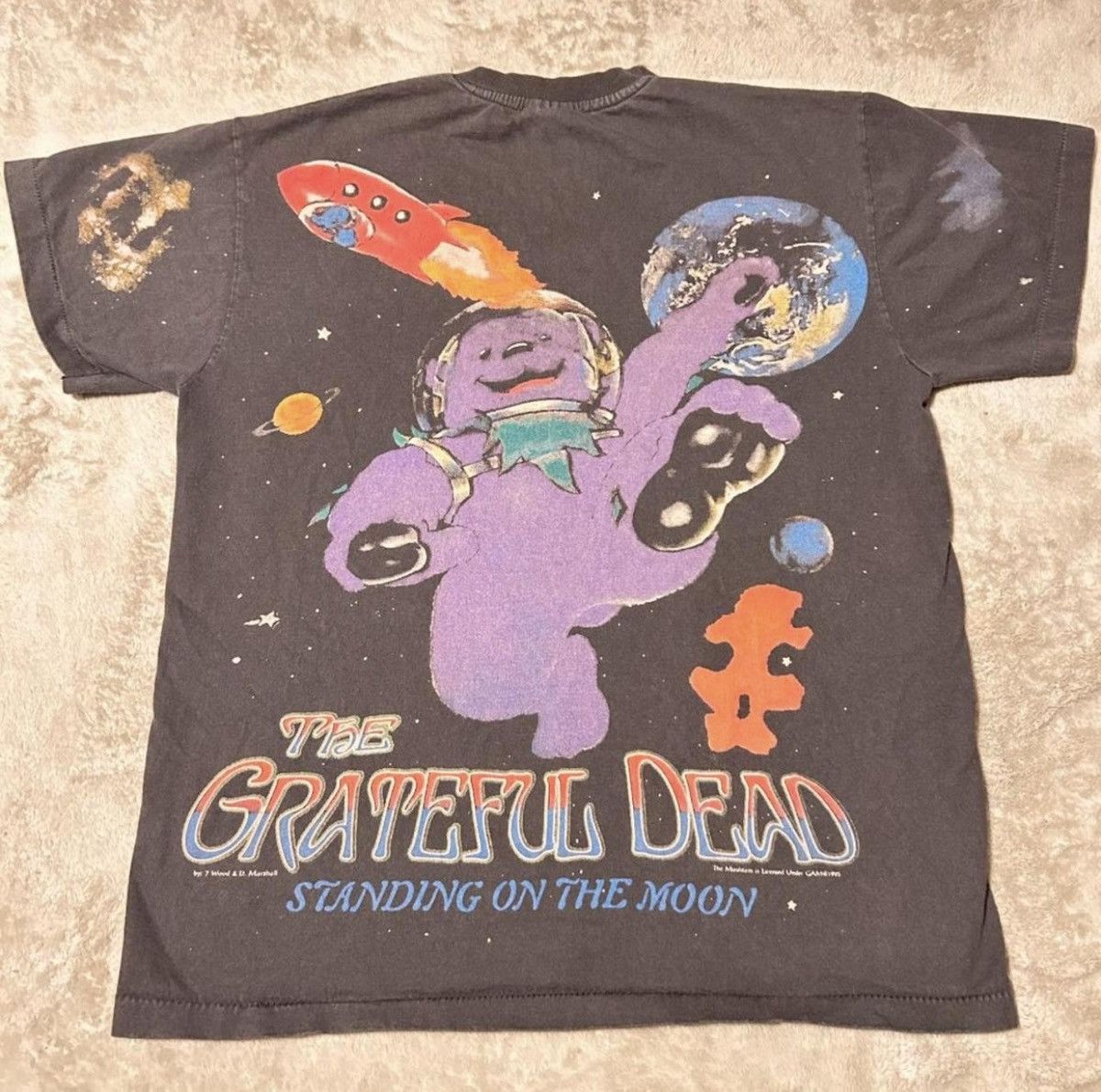 Liquid Blue Grateful Dead Standing On the Moon Vintage Shirt Size US L / EU 52-54 / 3 - 2 Thumbnail
