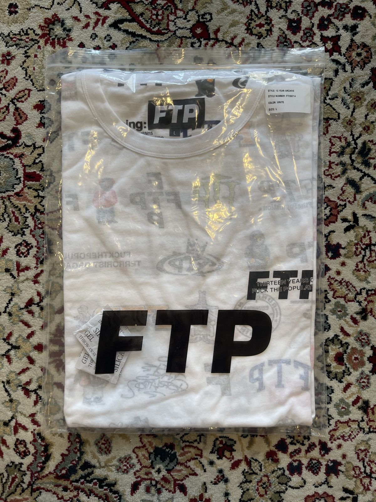 Fuck The Population FTP 13 Year Anniversary Tee Size US L / EU 52-54 / 3 - 1 Thumbnail
