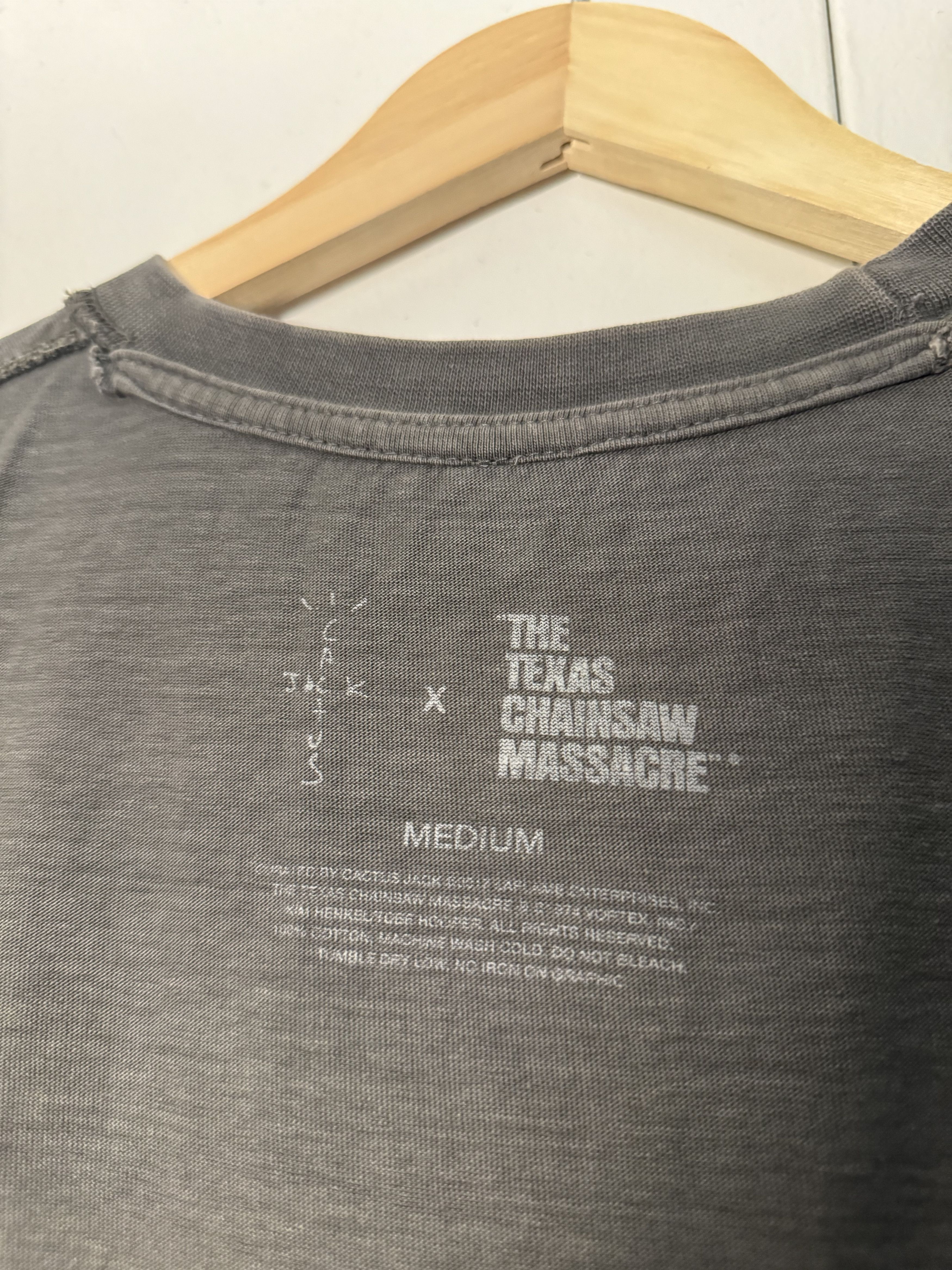 Travis Scott Travis Scott Texas Chainsaw Massacre Reversible 2017 T Shirt Size US M / EU 48-50 / 2 - 6 Thumbnail