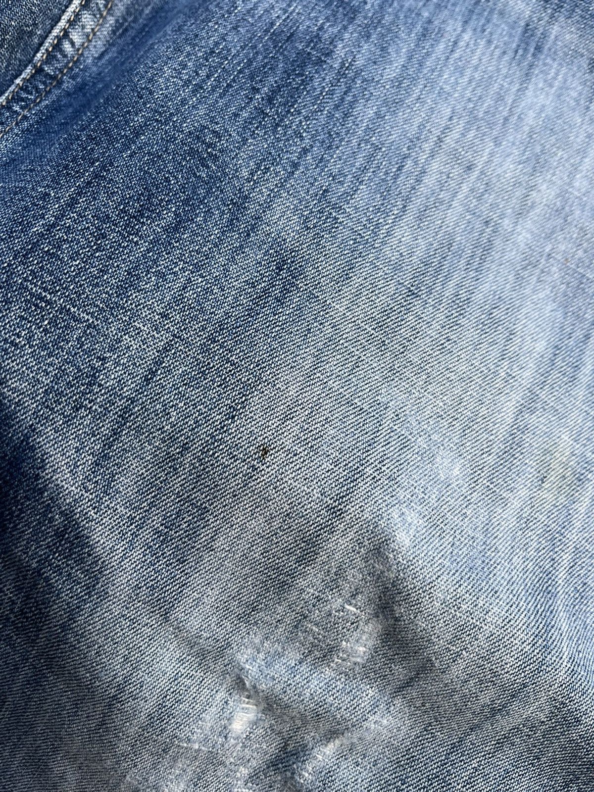 Burberry BURBERRY Vintage Distressed Faded Straight Fit Denim Jeans Size US 32 / EU 48 - 19 Thumbnail