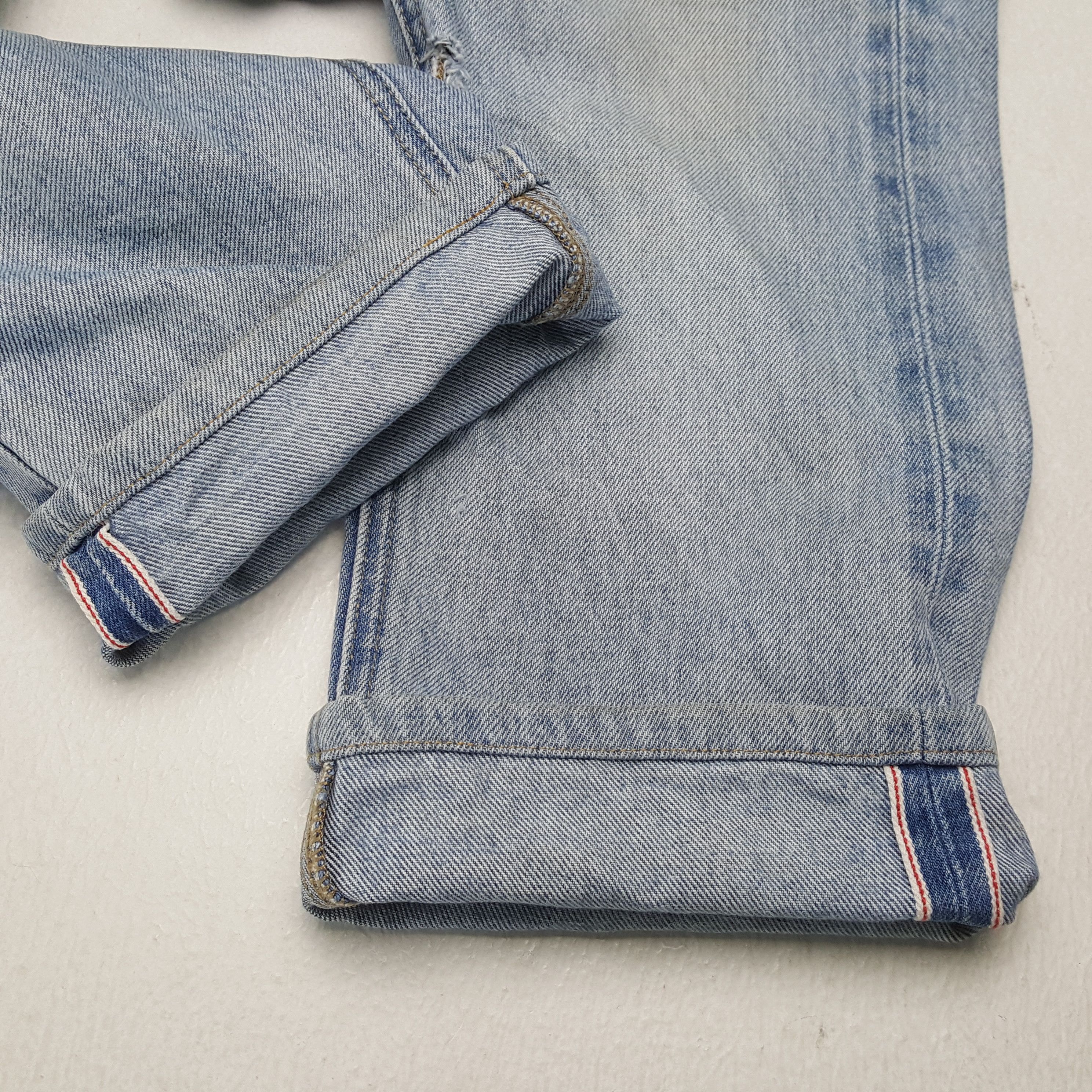 Andy Warhol × Billabong × Vintage Vintage ANDY WARHOL X BILLABONG Rare Design Distressed Jeans Size US 34 / EU 50 - 12 Thumbnail