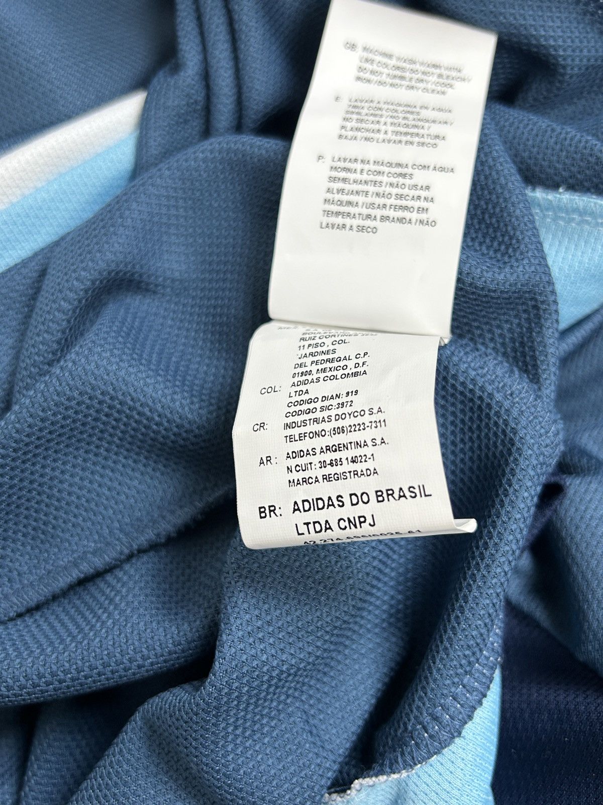 Adidas NWT Adidas Argentina AFA 2015/16 Away Kit Soccer Jersey XL Size US XL / EU 56 / 4 - 12 Thumbnail