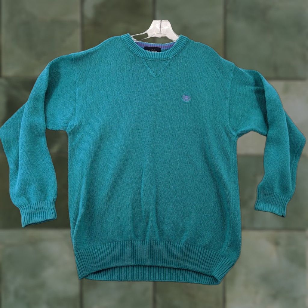 Vintage VINTAGE Jack Nicklaus Sweater Shirt Mens Medium Turquoise Blue 90s Size US M / EU 48-50 / 2 - 1 Thumbnail