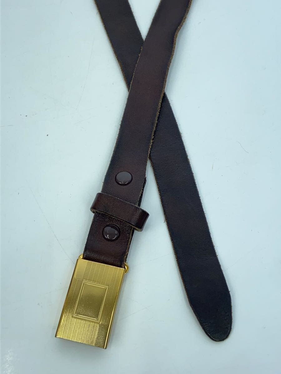 Taiga Takahashi Brown Leather Hickok Belt Size ONE SIZE - 2 Thumbnail