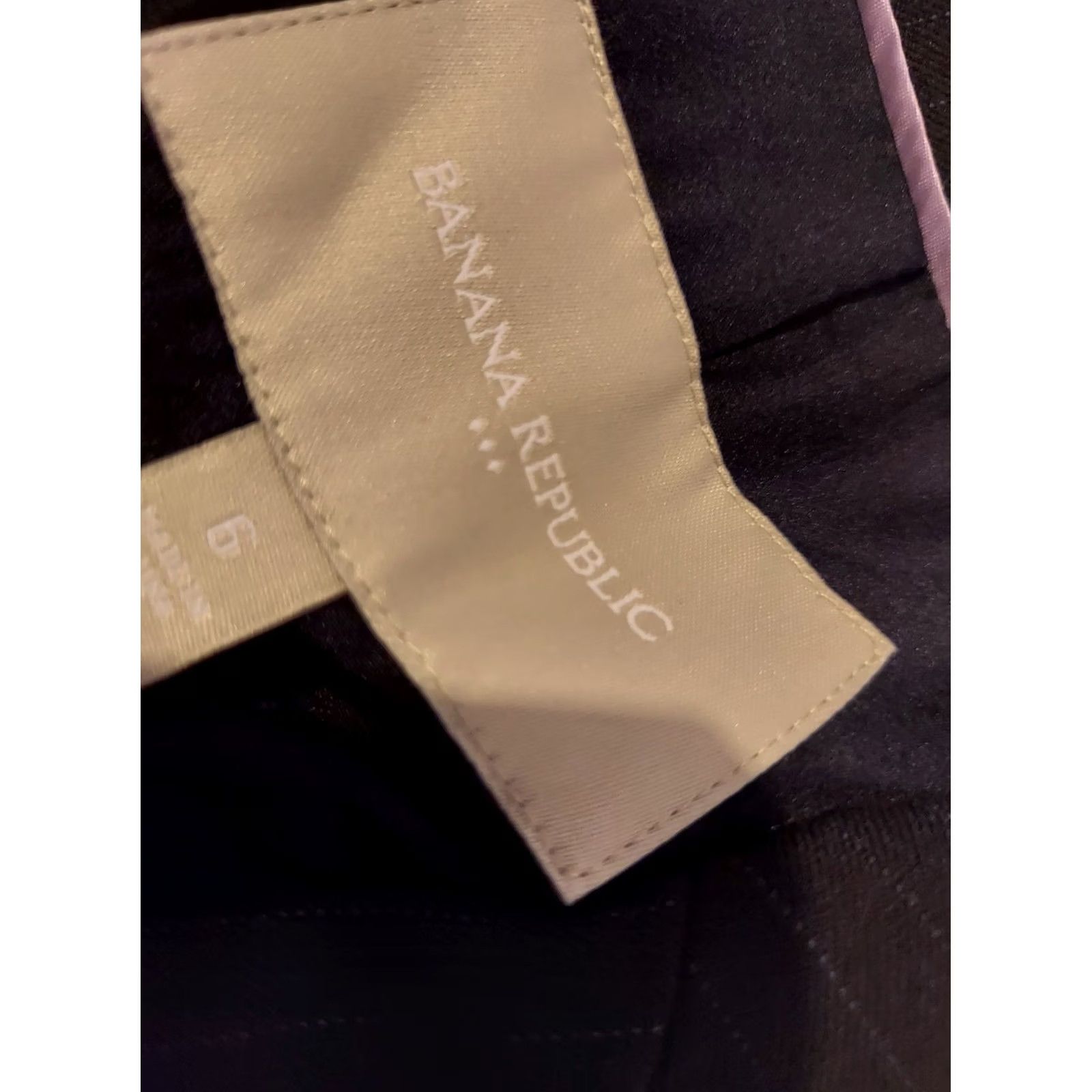 Banana Republic Womens Banana Republic Blazer 6 Black - Classic Business Jacket Size M / US 6-8 / IT 42-44 - 4 Thumbnail