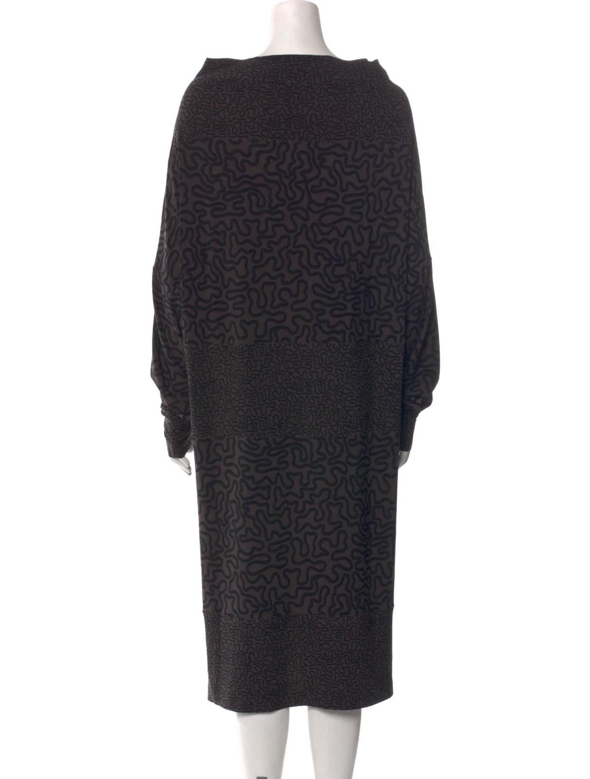 Other Norma Kamali Mock Neck Midi Length Dress Size: L Size L / US 10 / IT 46 - 3 Thumbnail