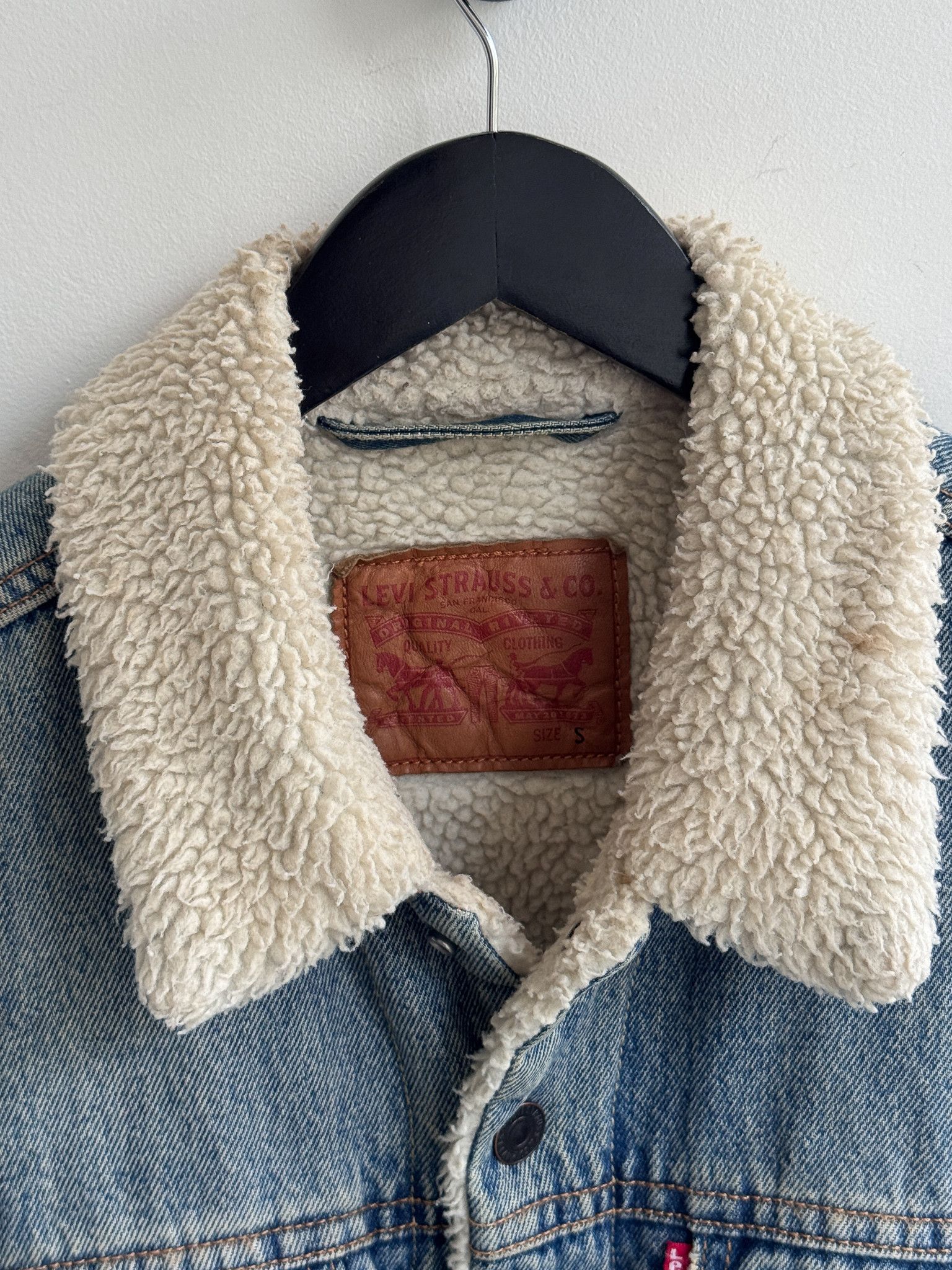 Levi's Levi's Sherpa Denim Jacket Size US S / EU 44-46 / 1 - 7 Thumbnail