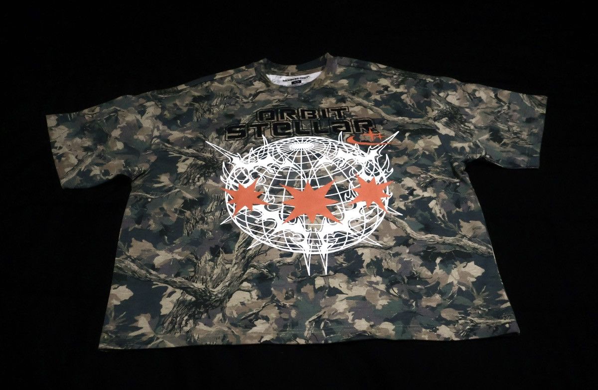 Members Only Orbit Stellar Graphic Camo Tee – Oversized Y2K Style Shirt Size US M / EU 48-50 / 2 - 1 Thumbnail