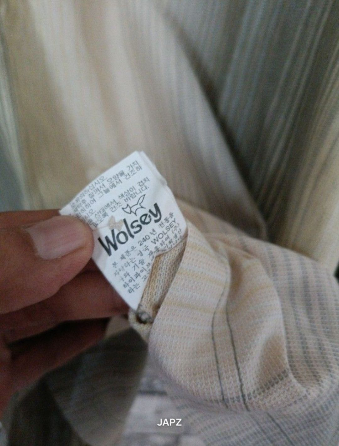 Wolsey Wolsey stripe polo shirt Size US L / EU 52-54 / 3 - 7 Thumbnail