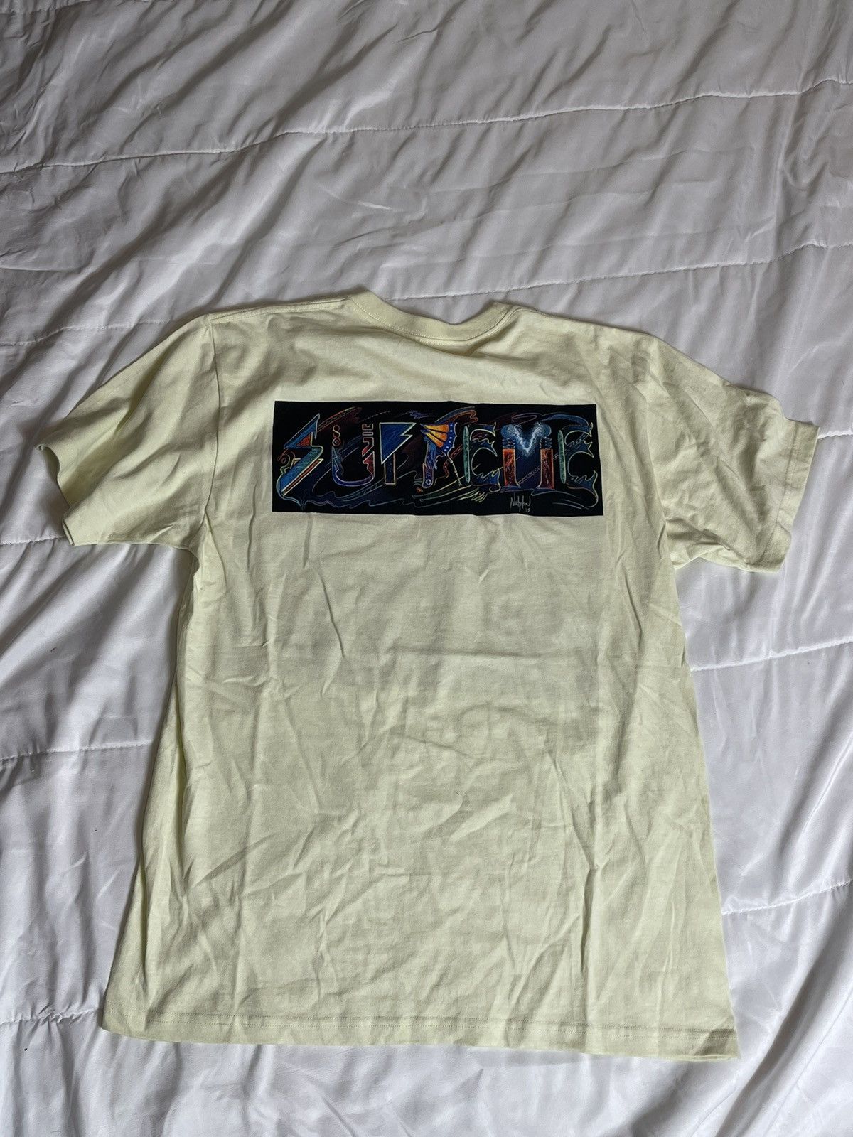 Supreme Supreme Trip Reset Nicholson Tee Men’s L SS15 Pearl White Size US L / EU 52-54 / 3 - 6 Thumbnail