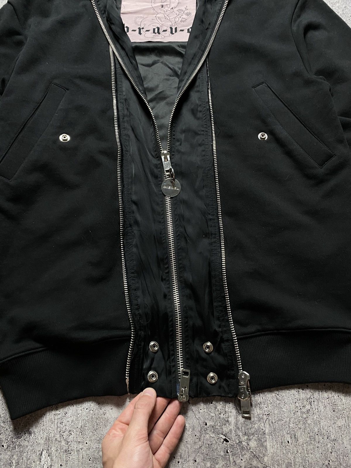 Other Diesel Avant Garde Hoodie Japan Style Size US M / EU 48-50 / 2 - 5 Thumbnail