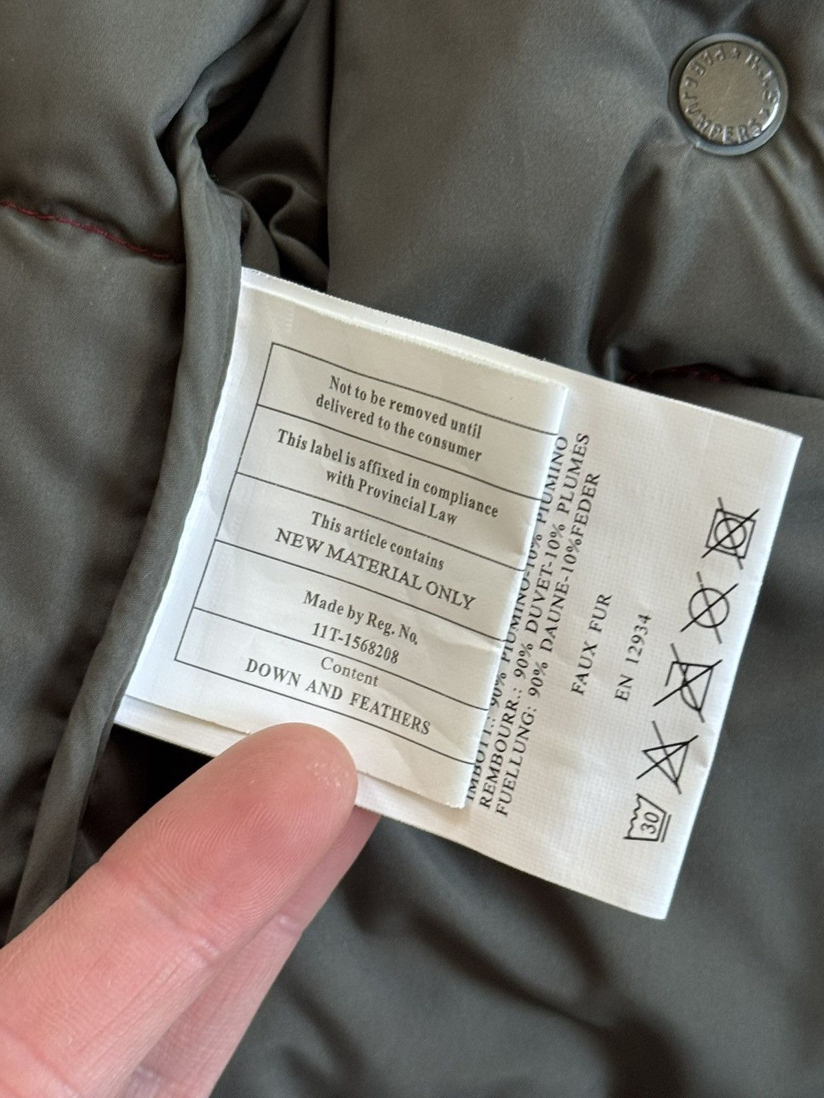 Parajumpers Parajumpers L/size Masterpiece series down vest jacket faux Size US L / EU 52-54 / 3 - 13 Thumbnail