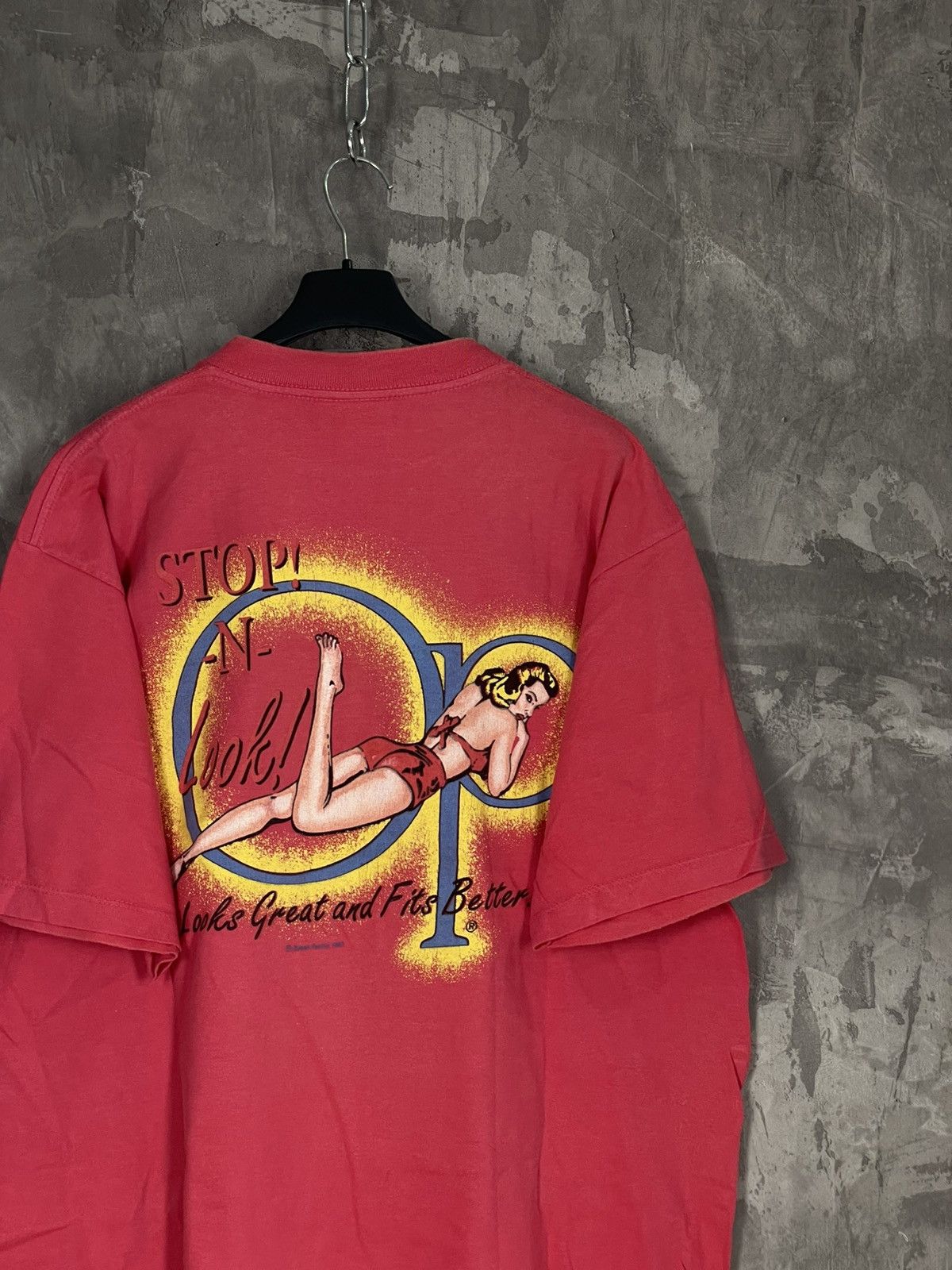 Ocean Pacific × Vintage Vintage Ocean Pacific Surfing Backhitt Y2K Tshirt Size US L / EU 52-54 / 3 - 11 Thumbnail