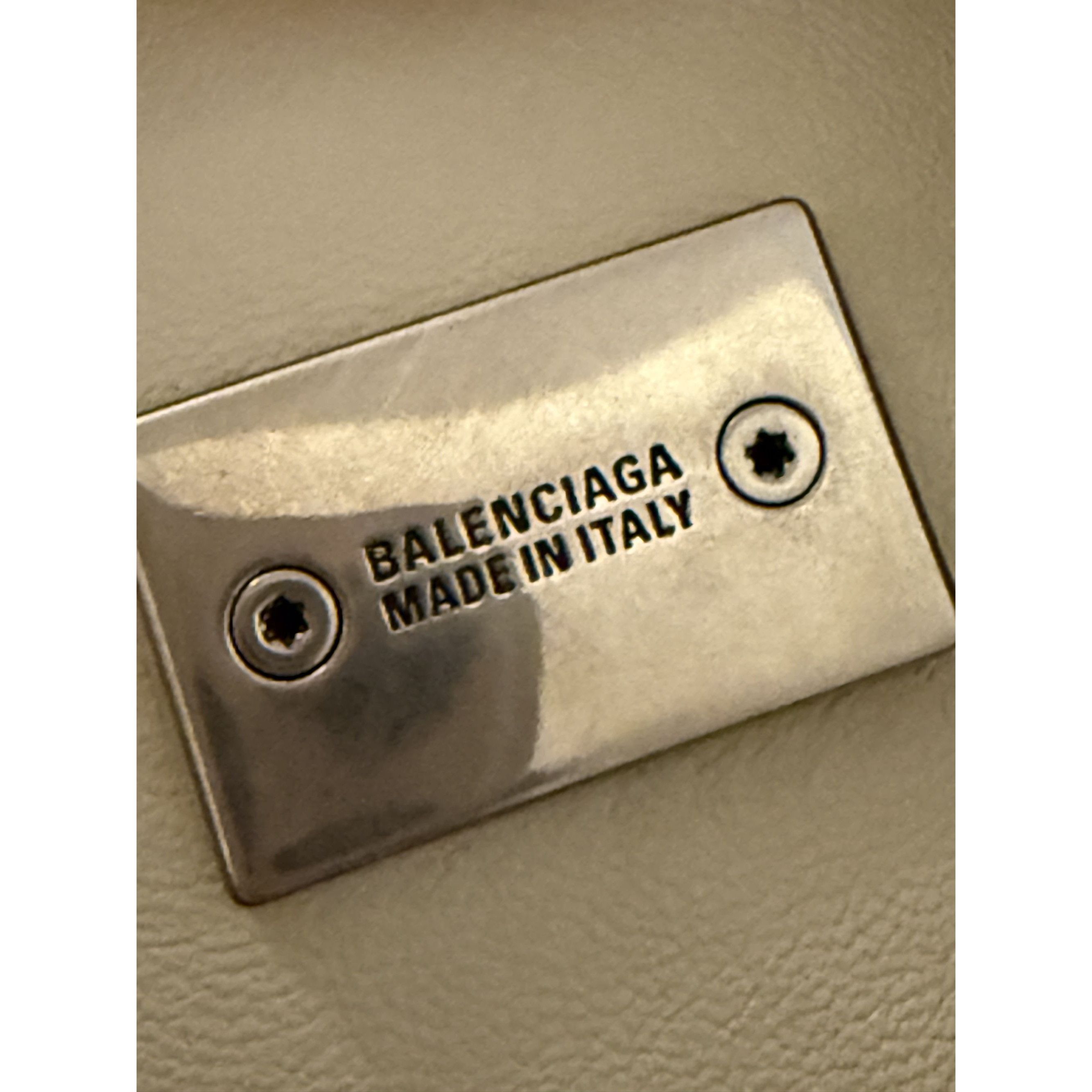 Balenciaga Balenciaga Medium Bel Air Tote Bag White Size ONE SIZE - 8 Thumbnail