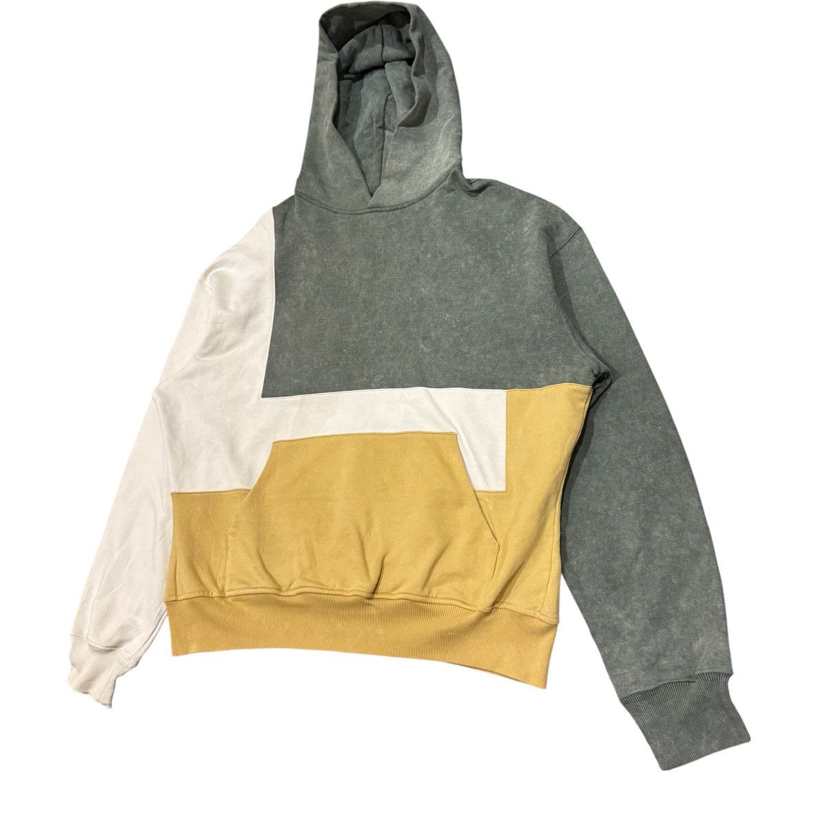 Japanese Brand ROADLESS Italy Colorblock Hoodie | Rare Designer Streetwear Size US M / EU 48-50 / 2 - 2 Thumbnail