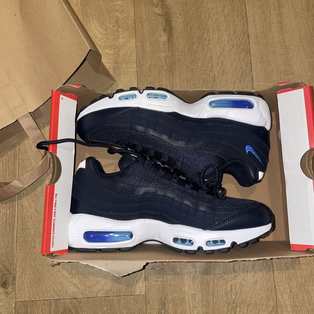Nike Air max 95 dark obsidian Size US 6.5 / EU 39-40 - 7 Thumbnail