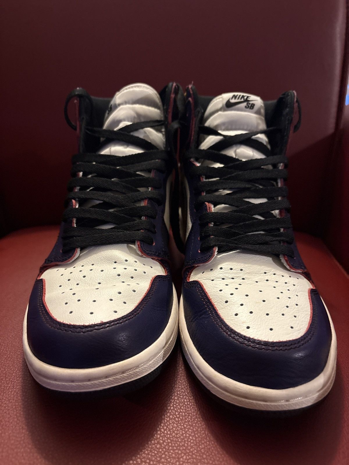 Nike Nike Air Jordan 1 Retro SB L.A. to Chicago Size US 12 / EU 45 - 1 Thumbnail