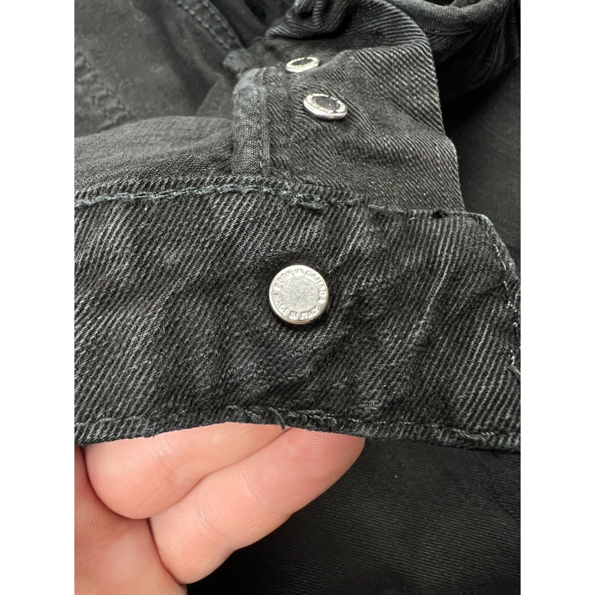 Dsquared2 Dsquared2 Charcoal Black Denim Jeans Pants (Y0835) Size 27" / US 4 / IT 40 - 10 Thumbnail