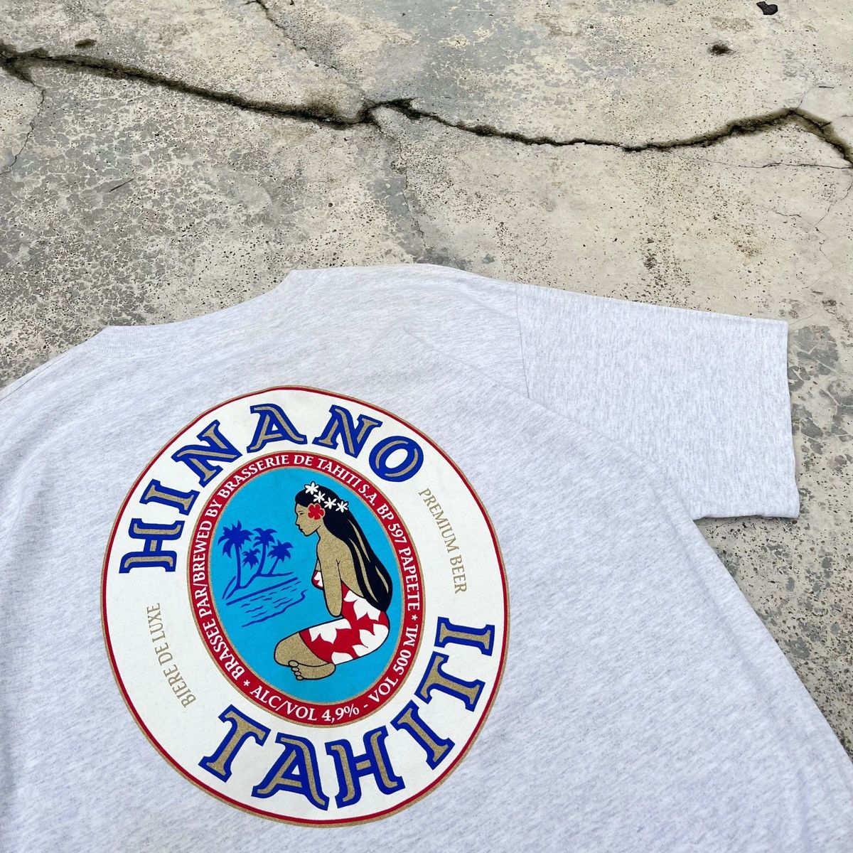 Vintage Vintage 90s Hinano Tahiti Nice Sexy Hawaiian Graphic Design Size US XL / EU 56 / 4 - 3 Thumbnail