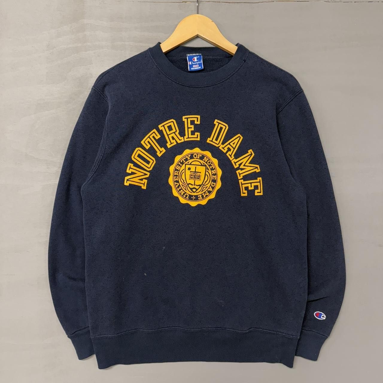 Champion Vintage Champion Running Man Notre Dame Sweatshirt Large Size US L / EU 52-54 / 3 - 1 Thumbnail