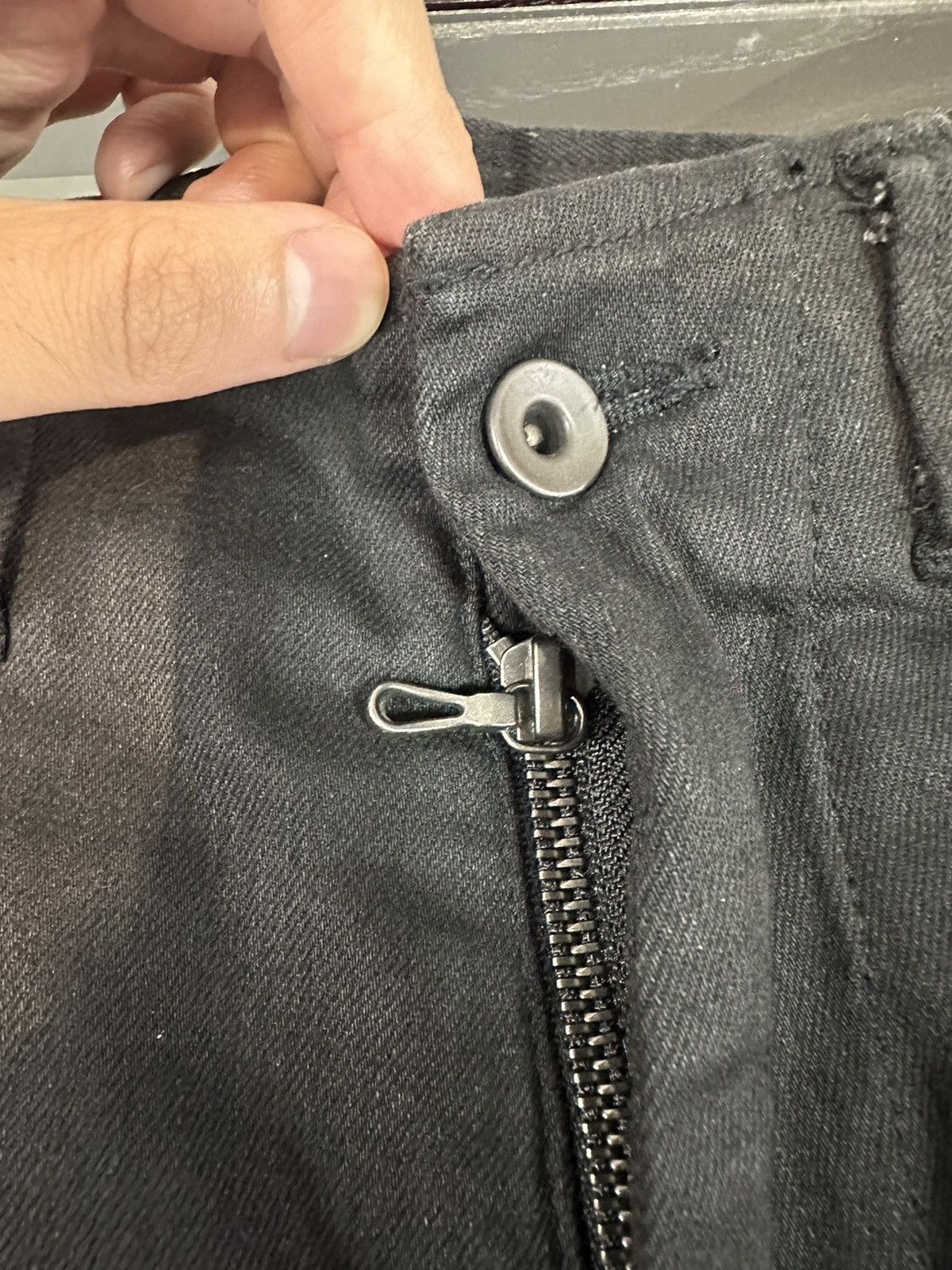 Julius Julius Gas Mask Denim Waxed Cargo Pants Size US 31 - 7 Thumbnail
