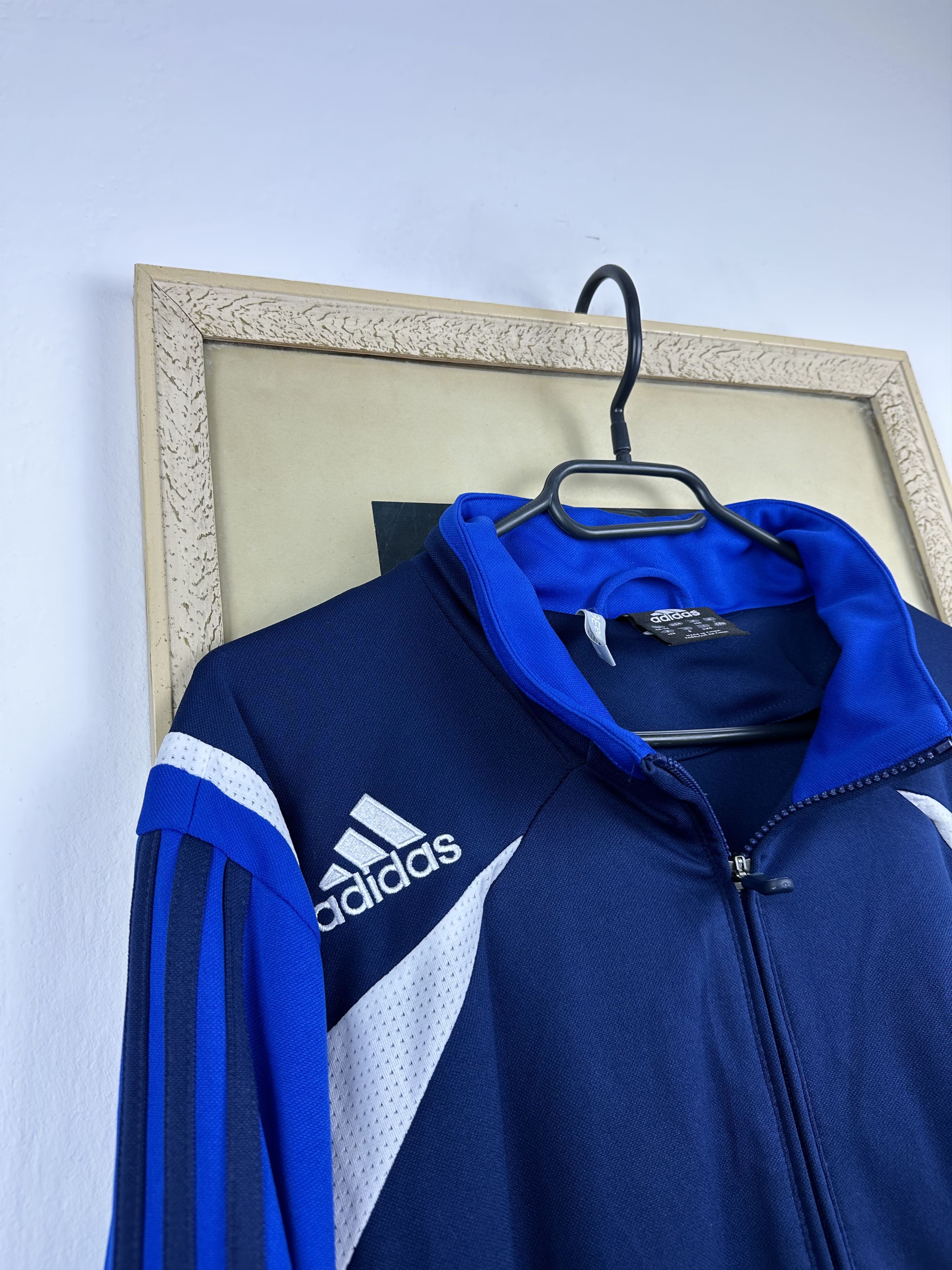 Adidas × Vintage Vintage FC Schalke 04 Football Jacket Soccer Track Top Size US XXL / EU 58 / 5 - 9 Thumbnail
