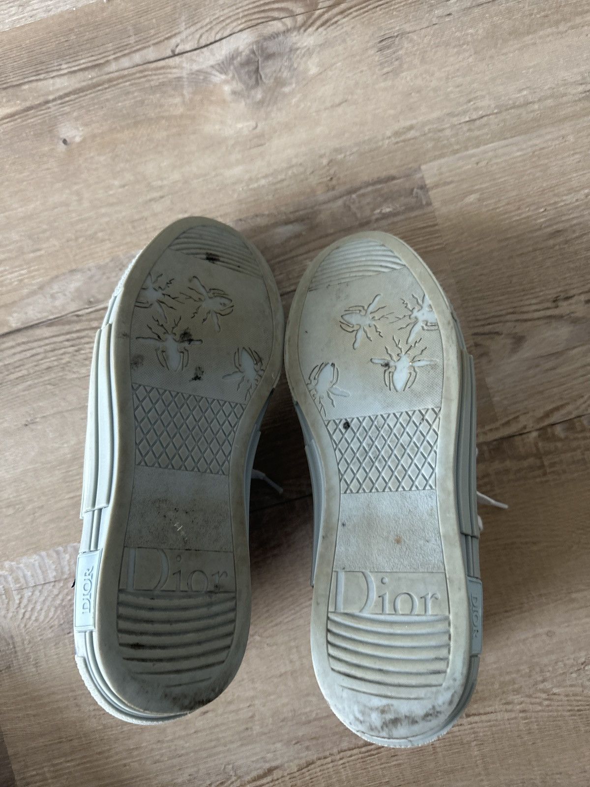 Daniel Arsham × Dior X DANIEL ARSHAM Oblique Mens B23 High Top Sneakers Size US 11 / EU 44 - 5 Thumbnail