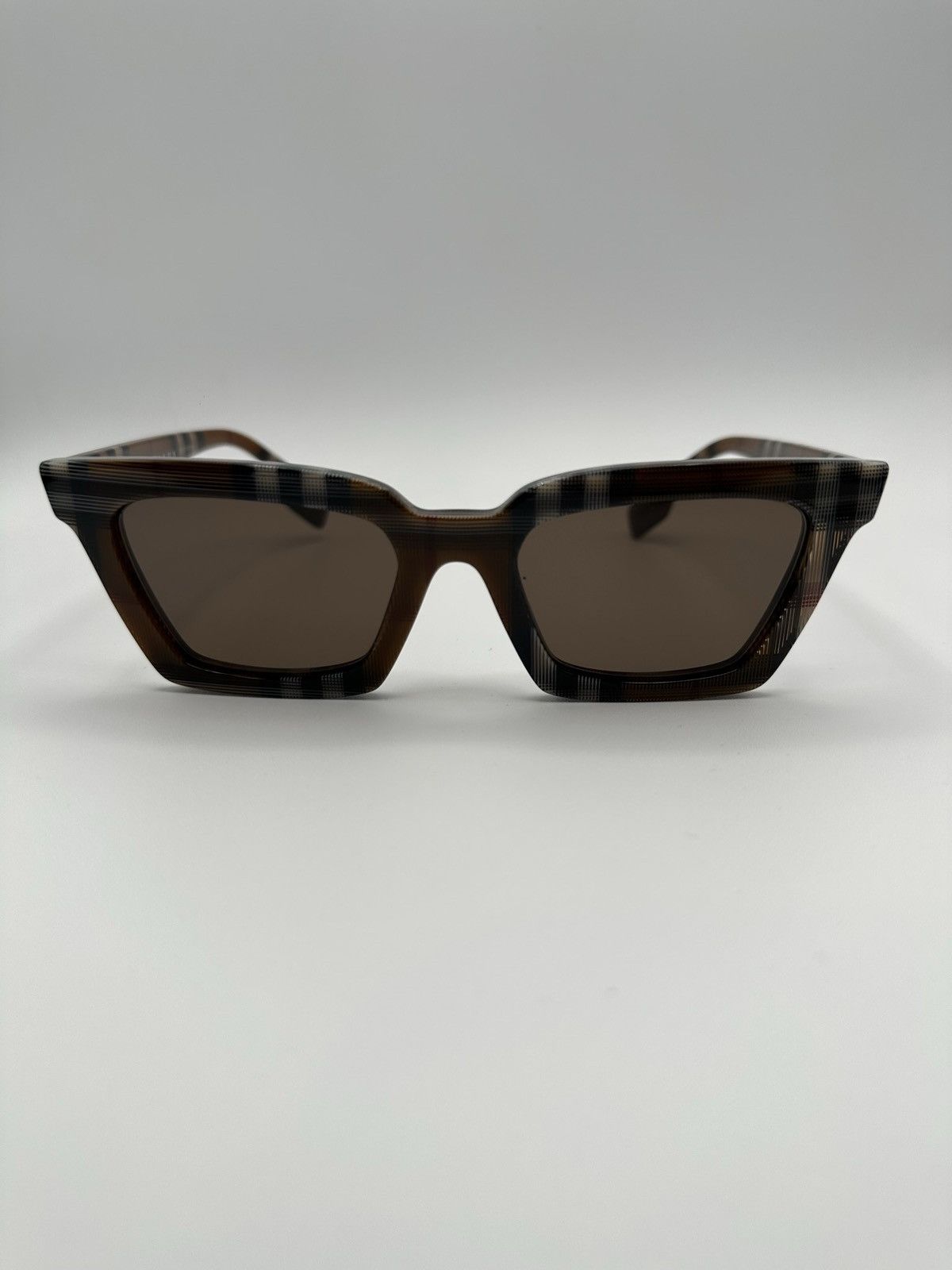 Burberry Burberry Checkered Acetate Sunglasses Size ONE SIZE - 2 Thumbnail
