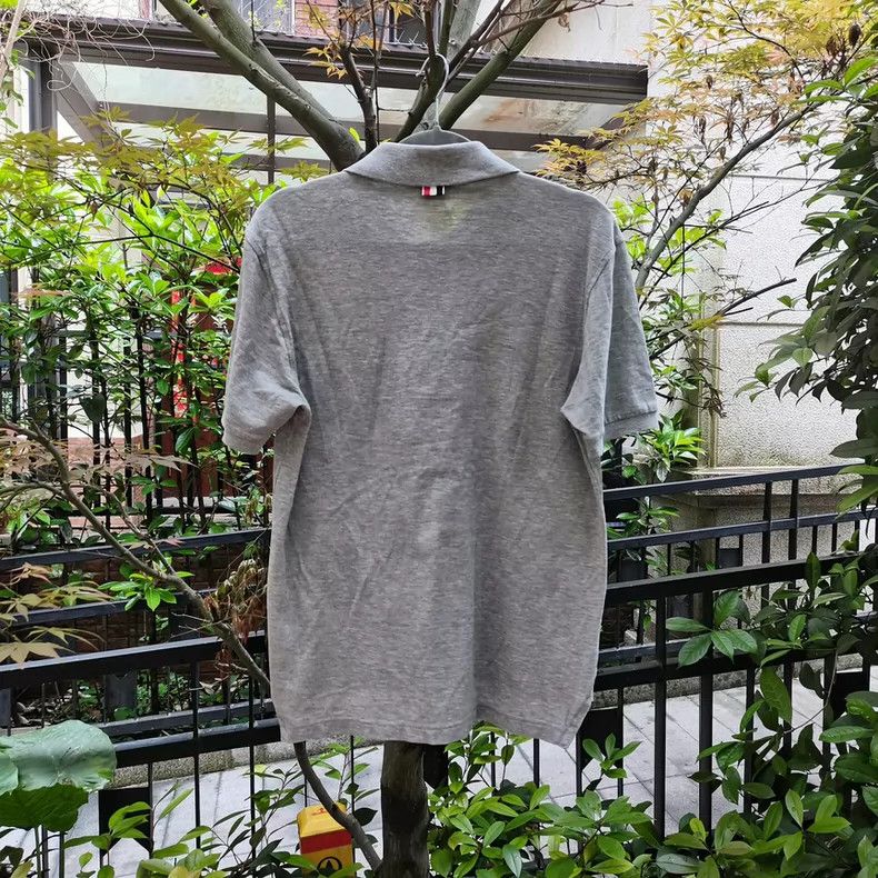 Thom Browne Thom Browne Short sleeve polo shirt Size US S / EU 44-46 / 1 - 2 Thumbnail