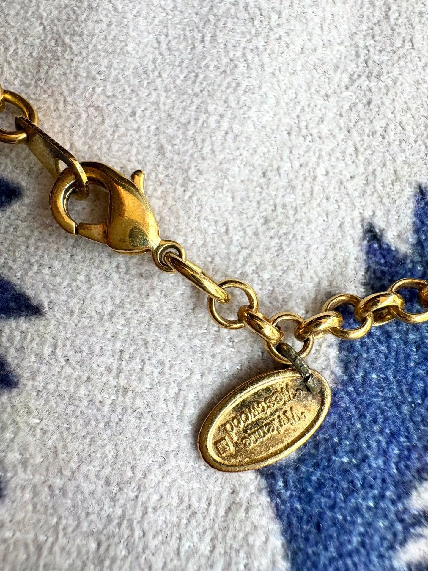 Vivienne Westwood Vivienne Westwood Vintage Gold Orb Necklace Size ONE SIZE - 7 Thumbnail
