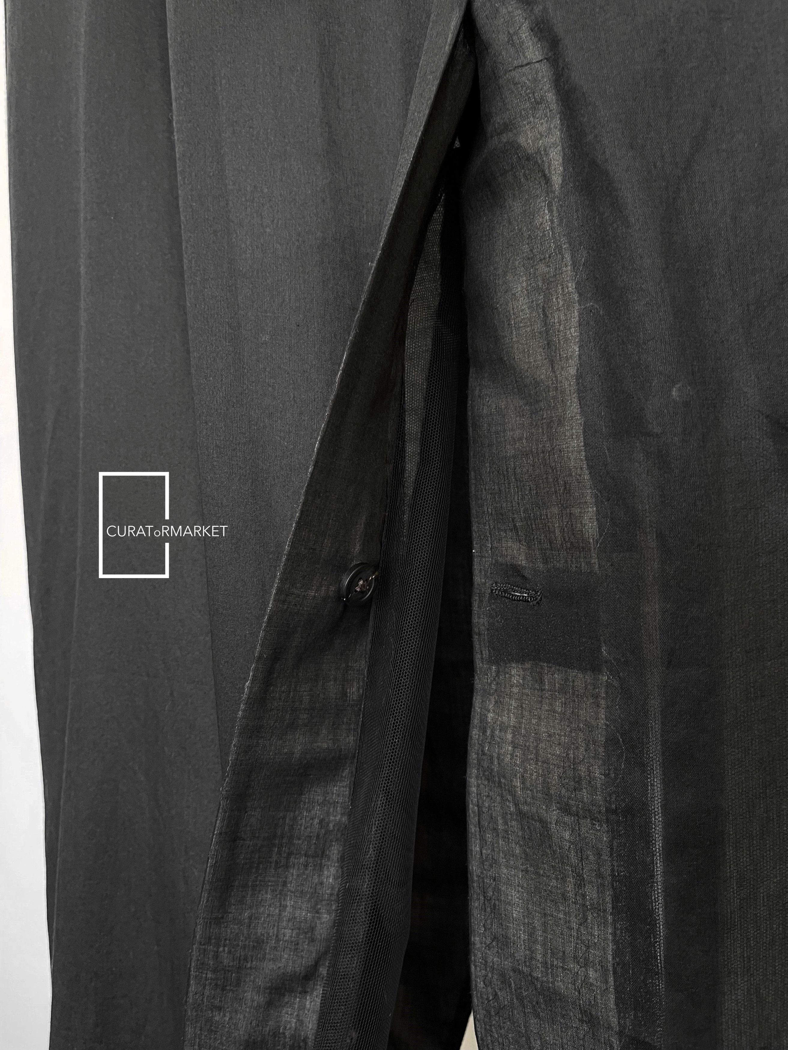 Rick Owens EU48 GRAIL Runway Sample Cobra Silk Tatlin Coat SS24 Lido Size US M / EU 48-50 / 2 - 8 Thumbnail