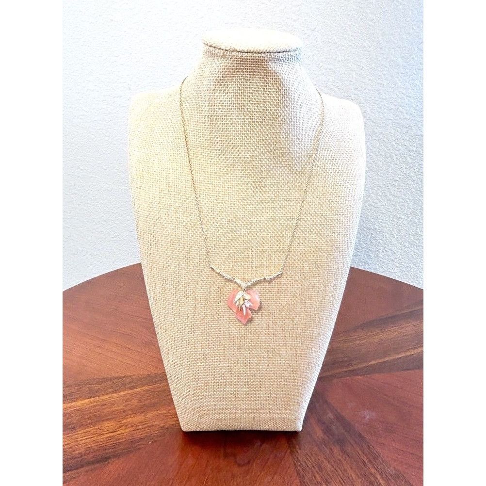 Alexis Bittar Alexis Bittar Desert Jasmine Orchard Lucite Pendant Necklace Size ONE SIZE - 1 Thumbnail