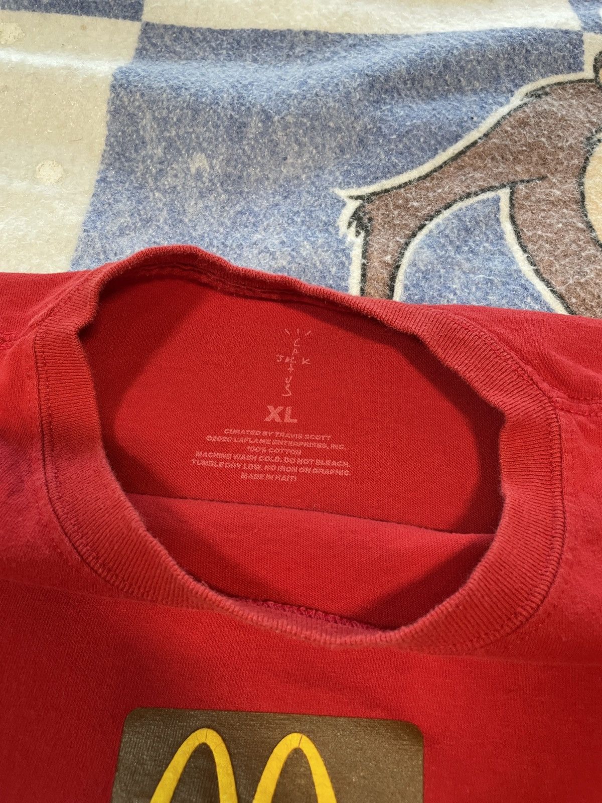Travis Scott Travis Scott McDonald’s tee Size US XL / EU 56 / 4 - 3 Thumbnail
