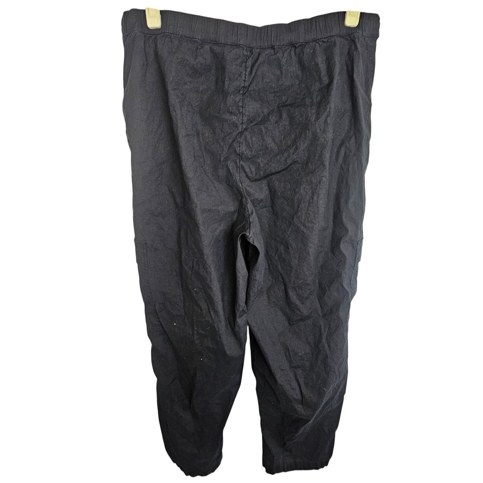 Athleta Athleta Womens Linen Blend Cargo Pants Size L Travel Coastal Size 35" - 6 Thumbnail