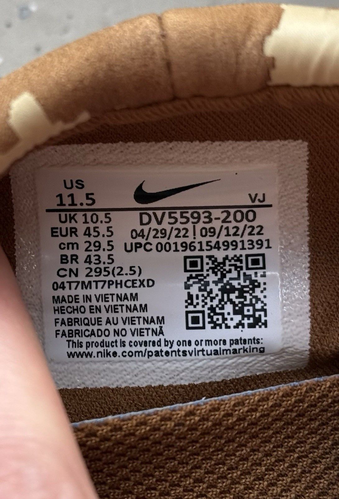 Nike × Undercover Nike Moc Flow SP x Undercover Ale Brown Red White Men's Size US 11.5 / EU 44-45 - 20 Thumbnail