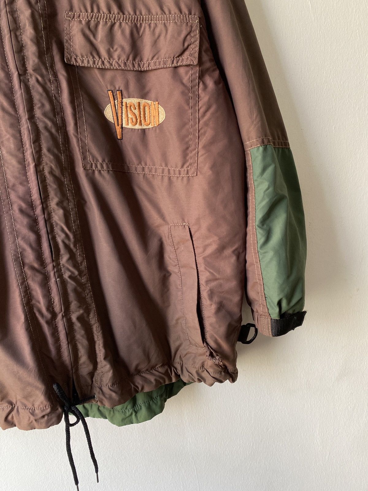 Santa Cruz Skateboards × Vintage × Vision Streetwear Vintage 90’s Vision Streetwear Skateboard Hoodie Jacket Size US M / EU 48-50 / 2 - 7 Thumbnail