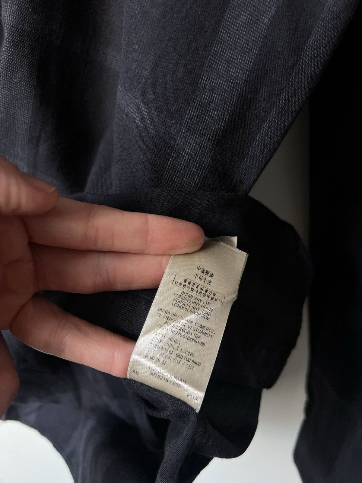 Burberry × Burberry Prorsum Burberry Plaid Shirt Size US S / EU 44-46 / 1 - 9 Thumbnail