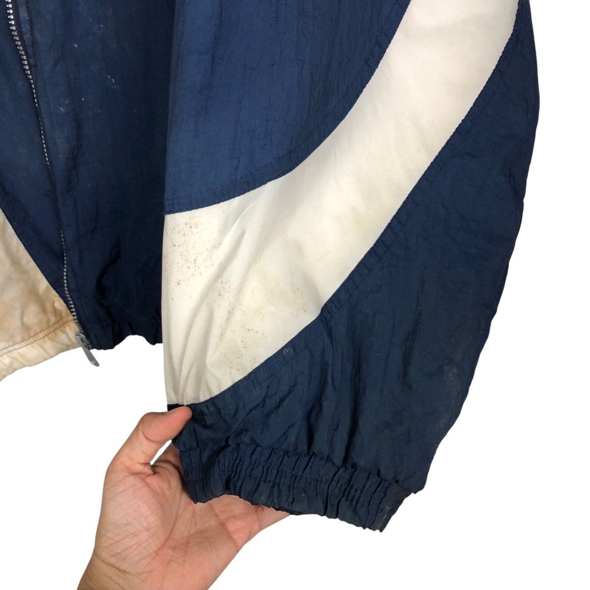 Nike 📌Vintage Bomber Jacket Nike Big Swoosh Design Size US L / EU 52-54 / 3 - 16 Thumbnail