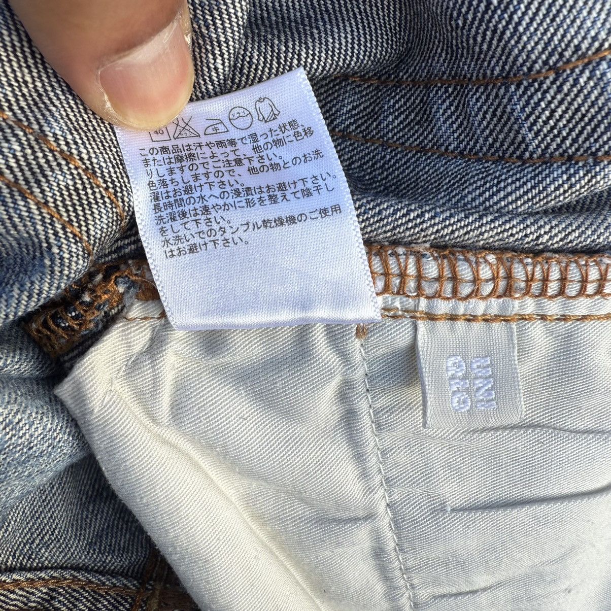 StraightFaded VINTAGE JAPAN S-002 FADED JEAN DENIM PANTS Size US 31 - 14 Thumbnail