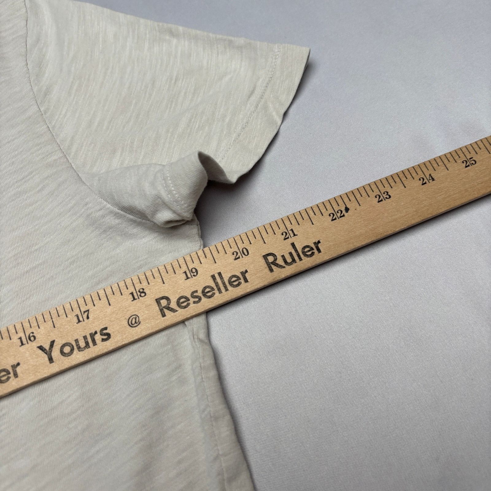 Buck Mason Buck Mason Slub Curved Hem T Shirt Men's XS Americana Size US XS / EU 42 / 0 - 4 Thumbnail