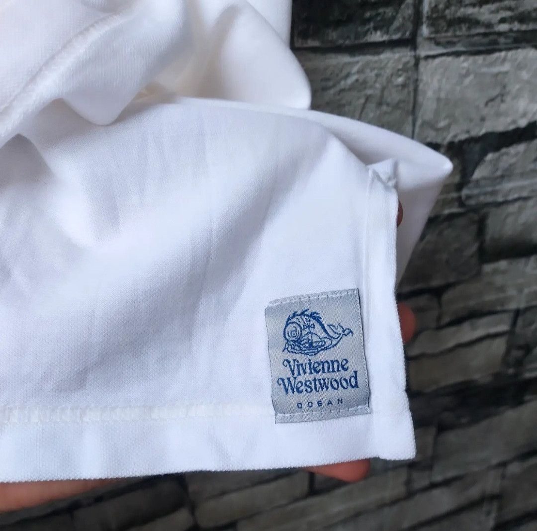 Vintage Vintage Vivienne Westwood Ocean Polo Shirt Size US M / EU 48-50 / 2 - 6 Thumbnail