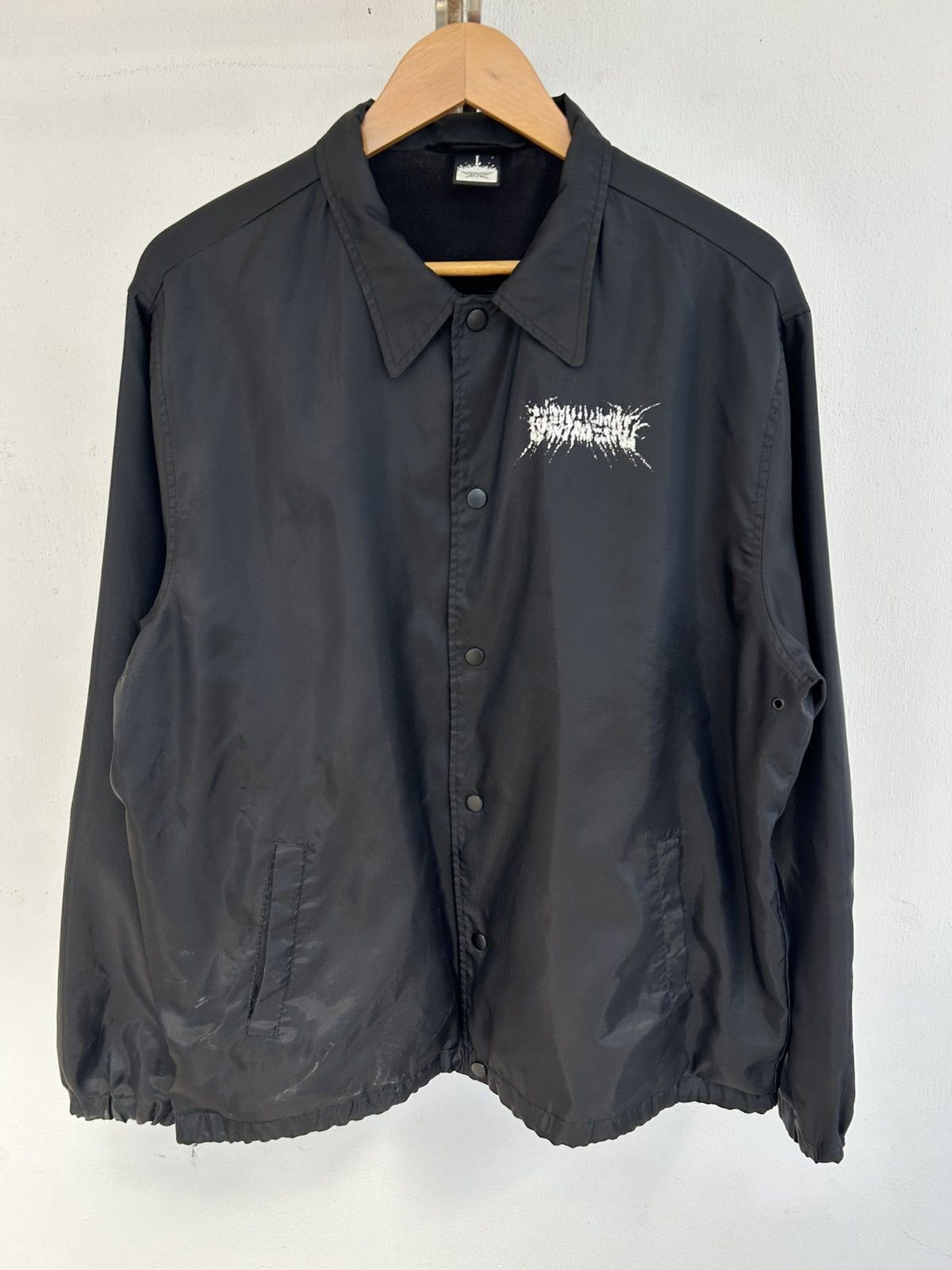 Band Tees Baby Metal Black Coach Jacket Size US XL / EU 56 / 4 - 2 Thumbnail