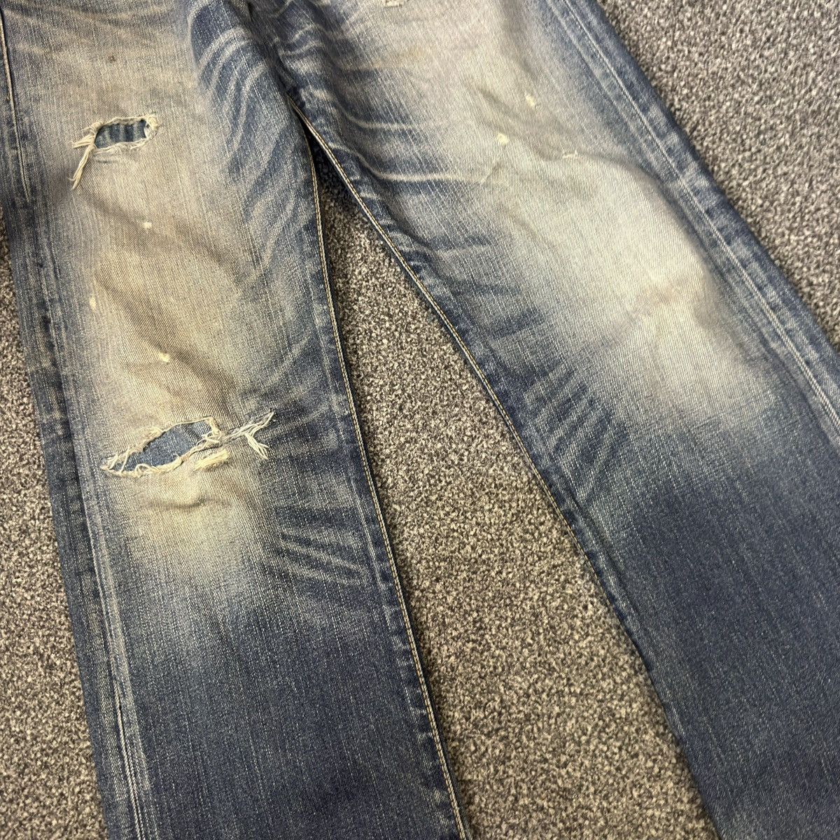 Engineered Garments × Levi's Vintage 2006 y2k Levis 505 Distressed Denim Jeans W32 Size US 32 / EU 48 - 6 Thumbnail