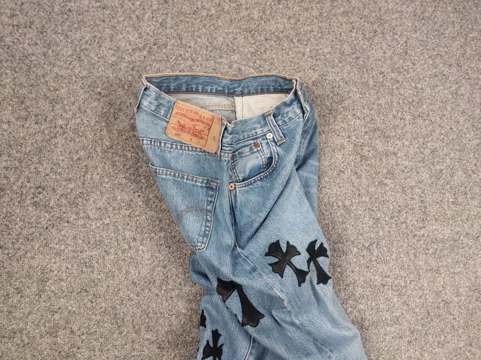 Vintage Levis Faded if six was nine Style cross Jeans Y2K