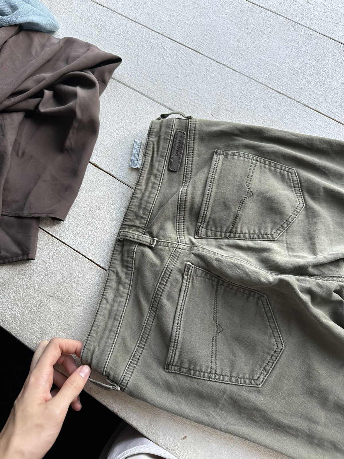 Diesel 🚨VNTG DIESEL IFSIXWASNINE AVANT GARDE denim 2TK Japanese Size 28" / US 6 / IT 42 - 7 Thumbnail