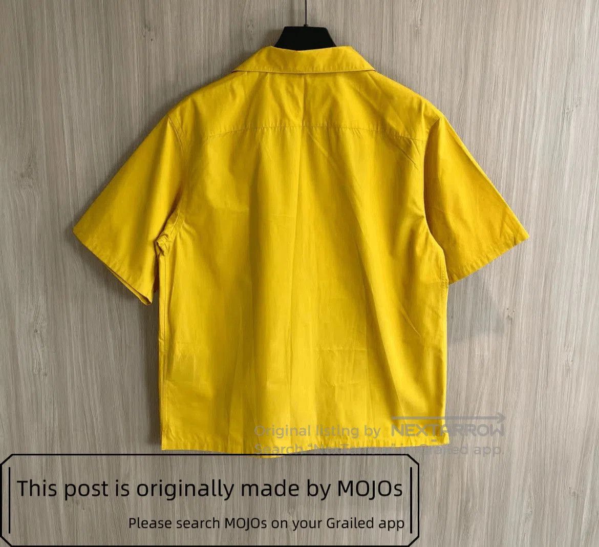 Prada Prada Plant in Bottle Yellow Shirt mojos. Size US M / EU 48-50 / 2 - 2 Thumbnail
