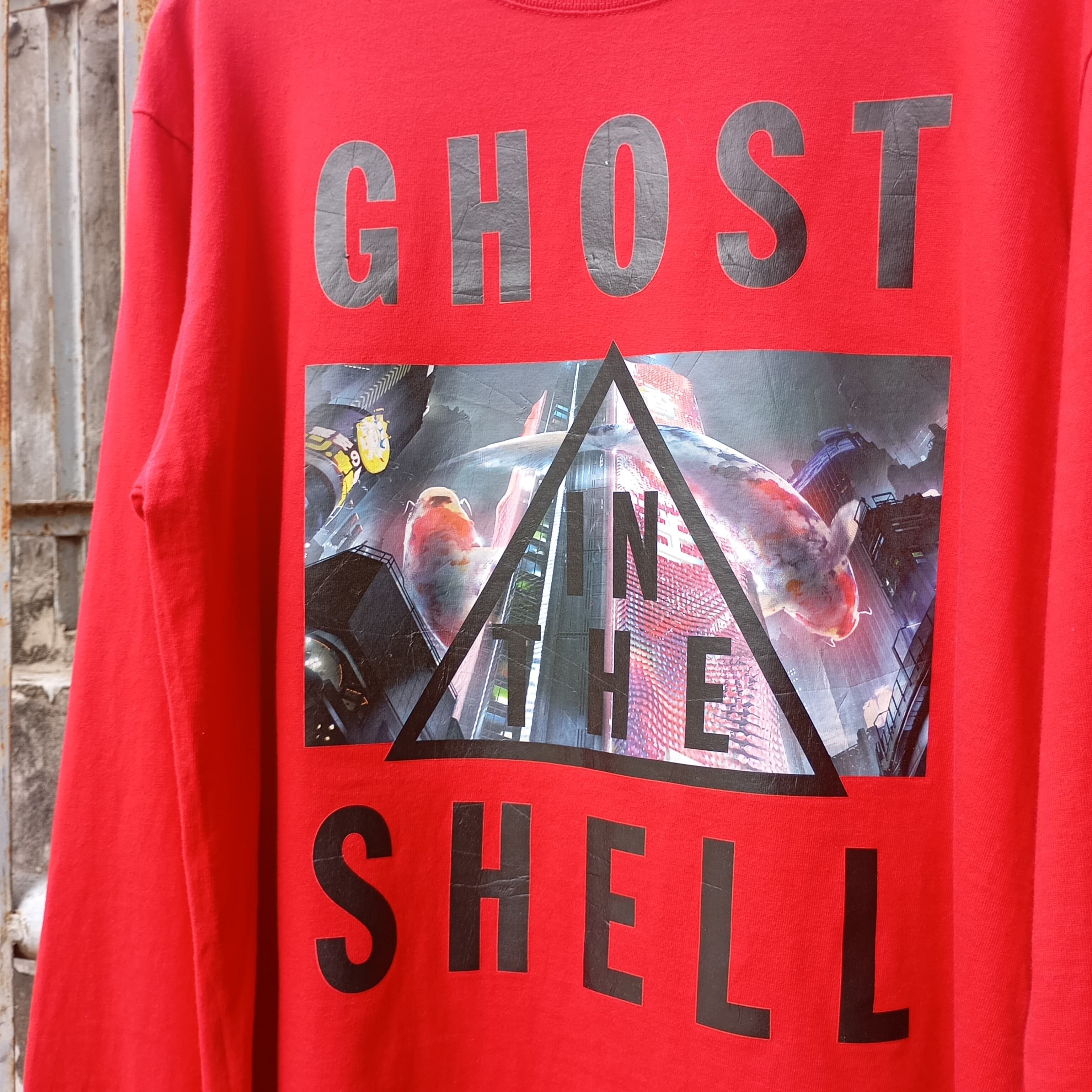 Anime × Japanese Brand Ghost In The Shell Longsleeve Size US L / EU 52-54 / 3 - 3 Thumbnail